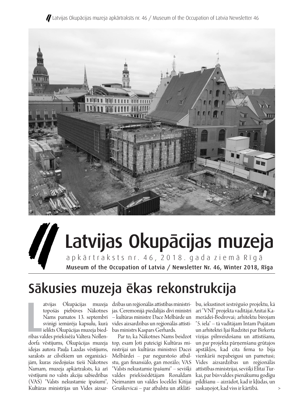 Latvijas Okupācijas Muzeja Apkārtraksts Nr