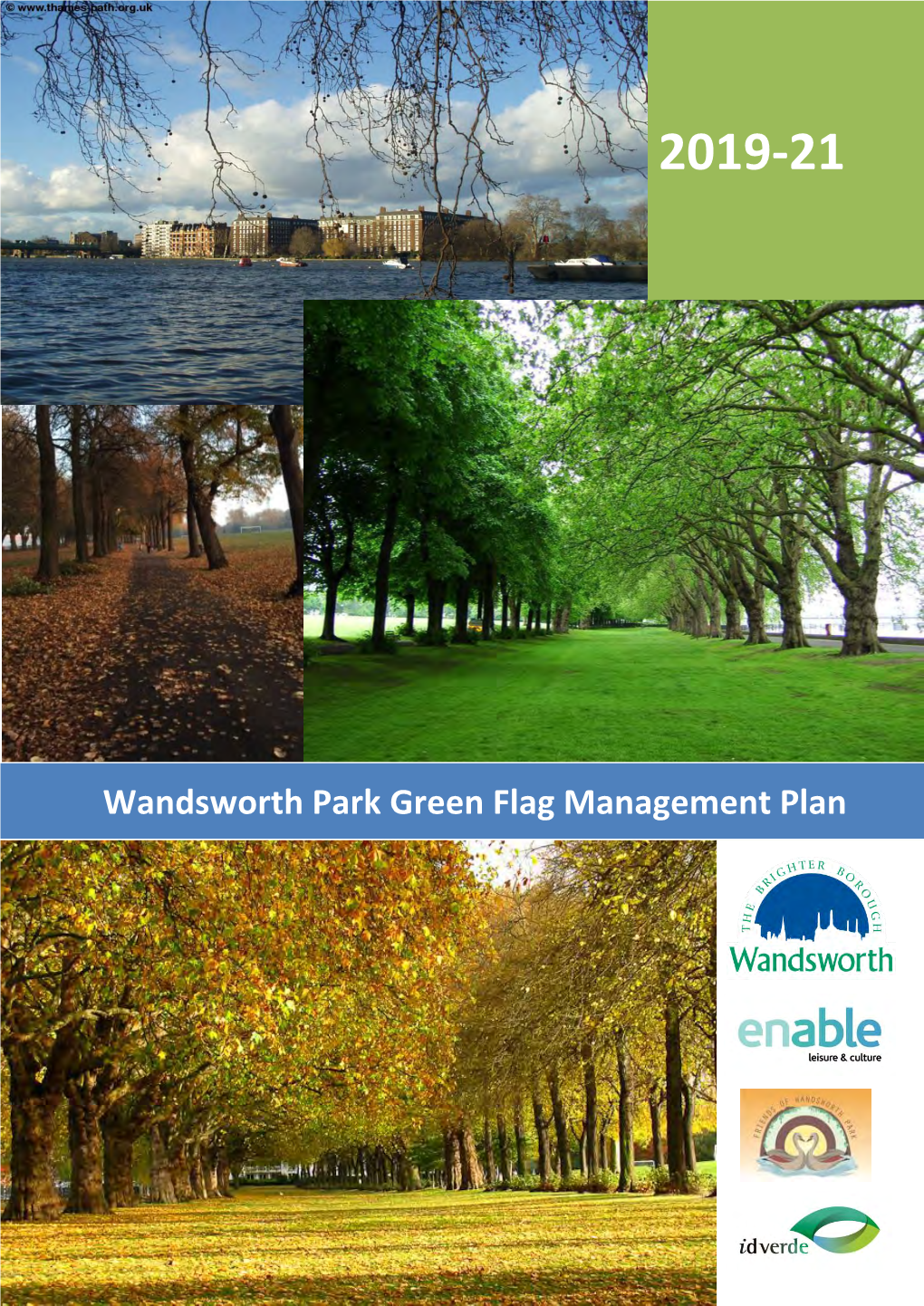 Wandsworth Park Management Plan 2019-21
