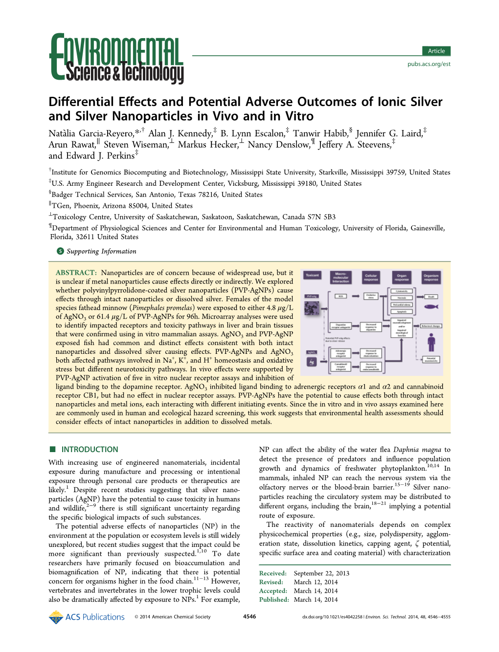 Differential Effects and Potential Adverse Outcomes of Ionic Silver