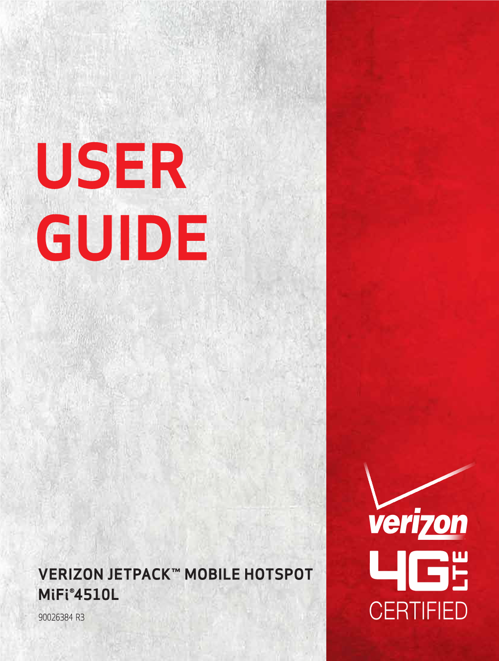 Verizon Jetpack Mifi 4510L User Guide