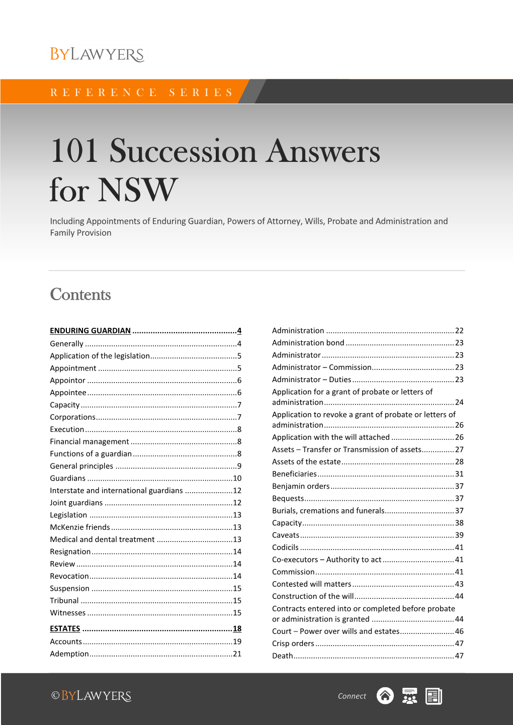 101 Succession Answers for NSW