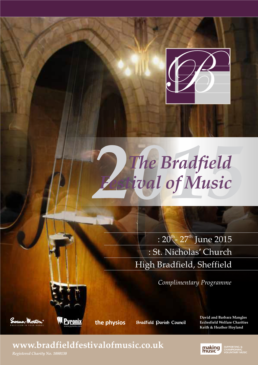 Bradfield Festival 2015 Colour Brochure 20Ppage Version