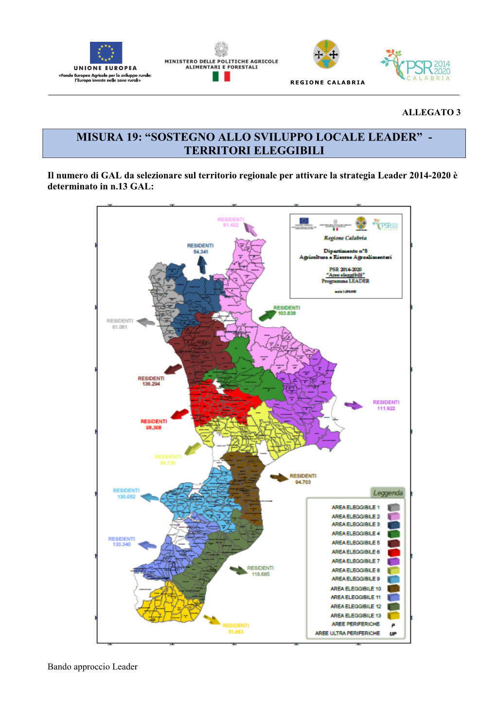 Territorio E Comuni Leader