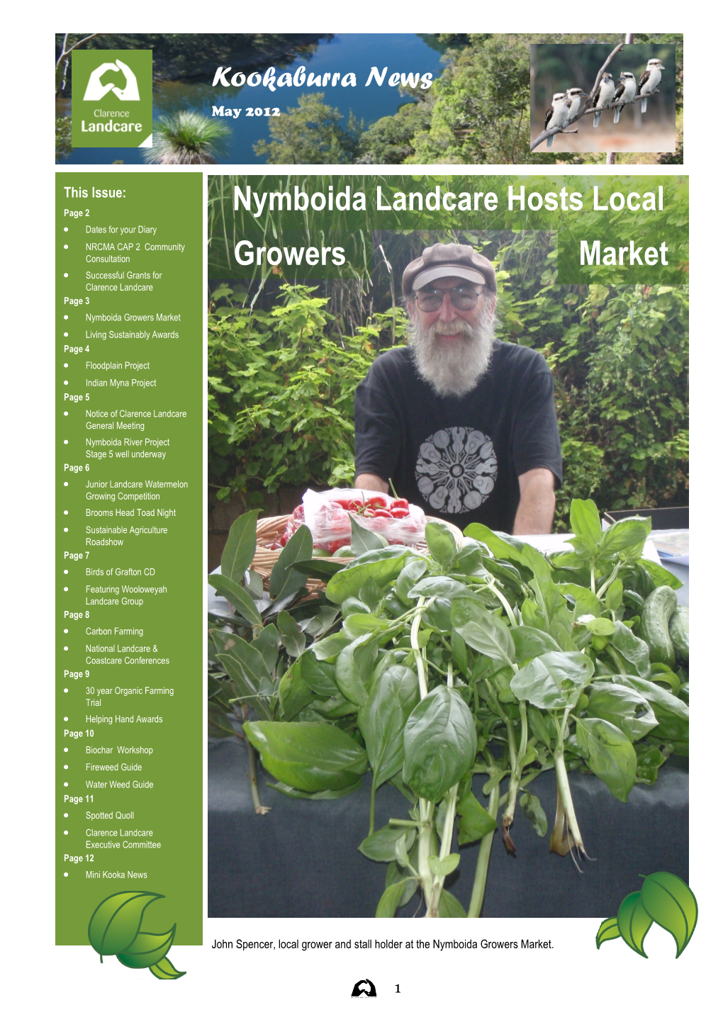 Nymboida Landcare Hosts Local Growers Market
