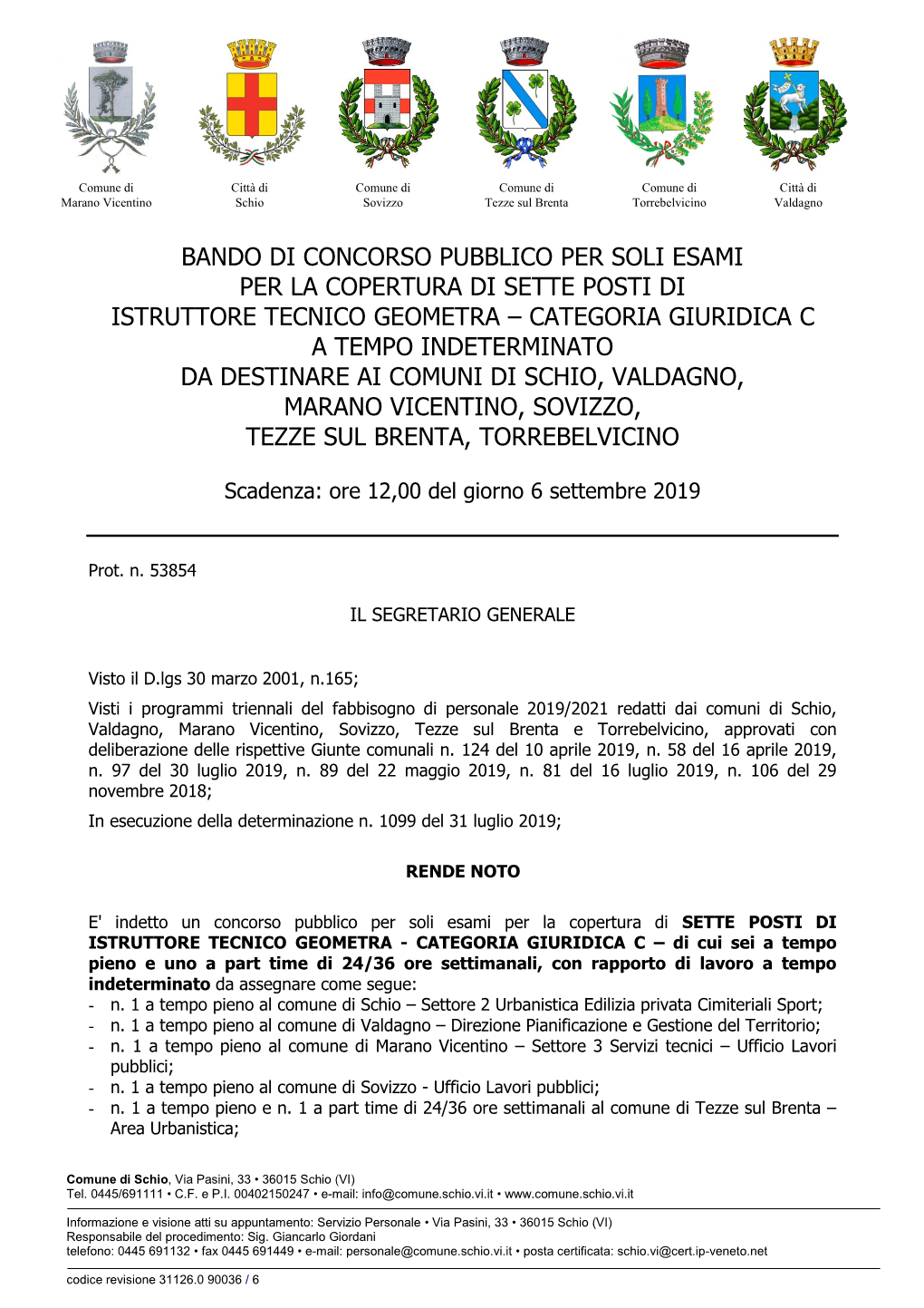 Bando Di Concorso