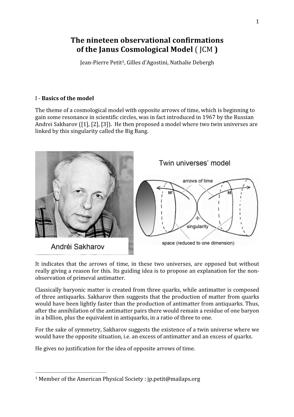 Introduction to the Janus Cosmological Model.Pdf