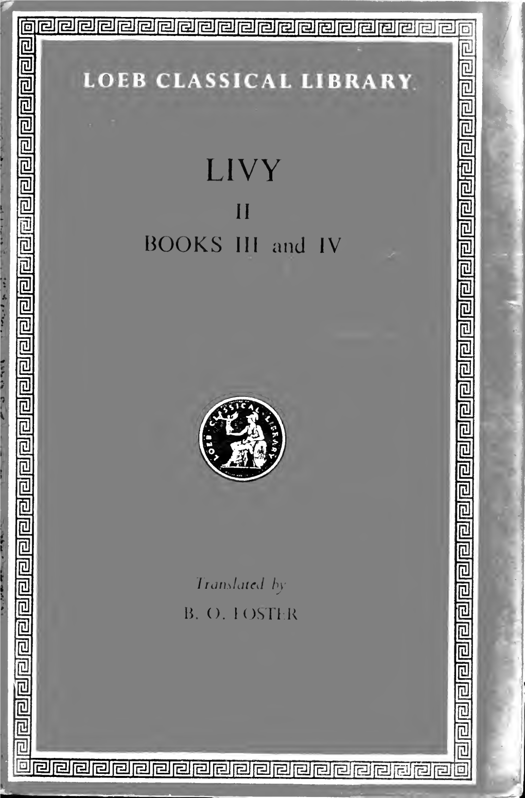 BOOKS III and IV