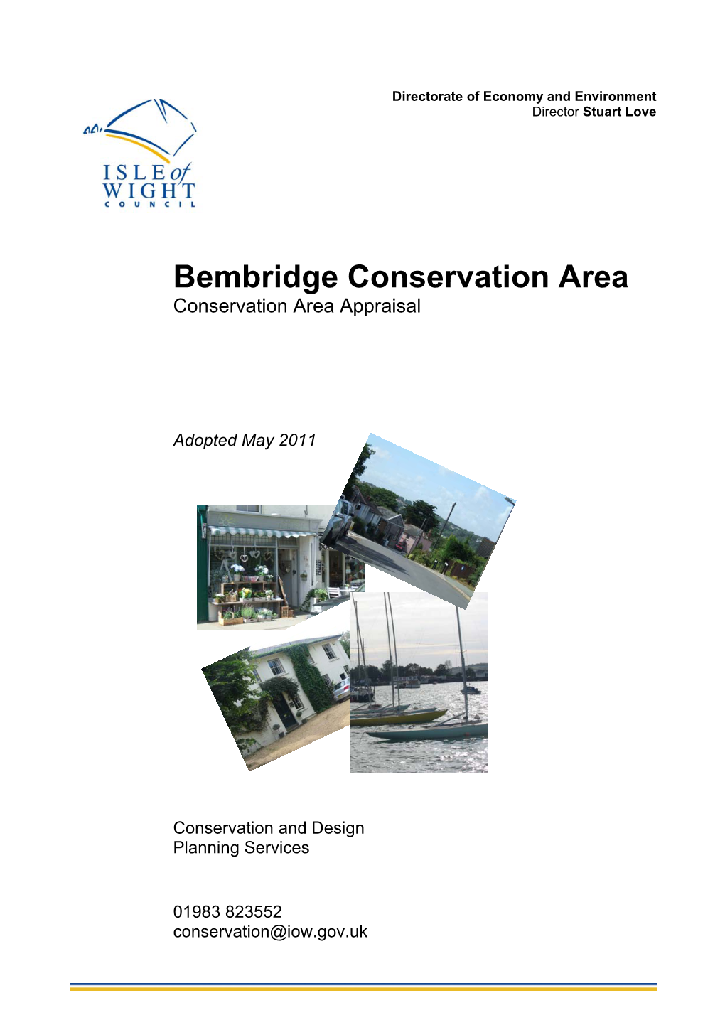 Bembridge Conservation Area Conservation Area Appraisal