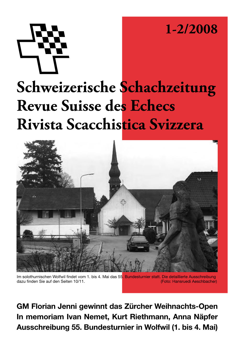 Schweizerische Schachzeitung 2008