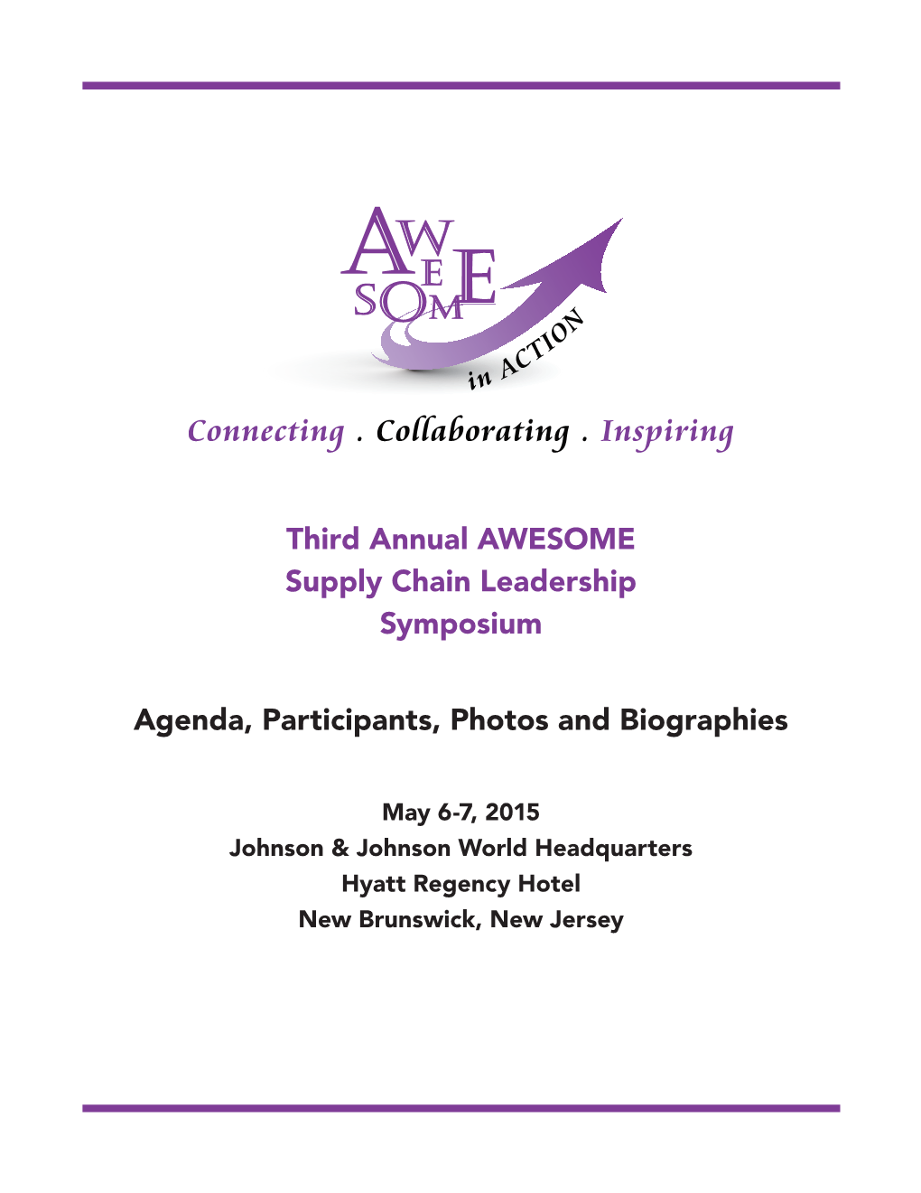 Third Annual AWESOME Supply Chain Leadership Symposium