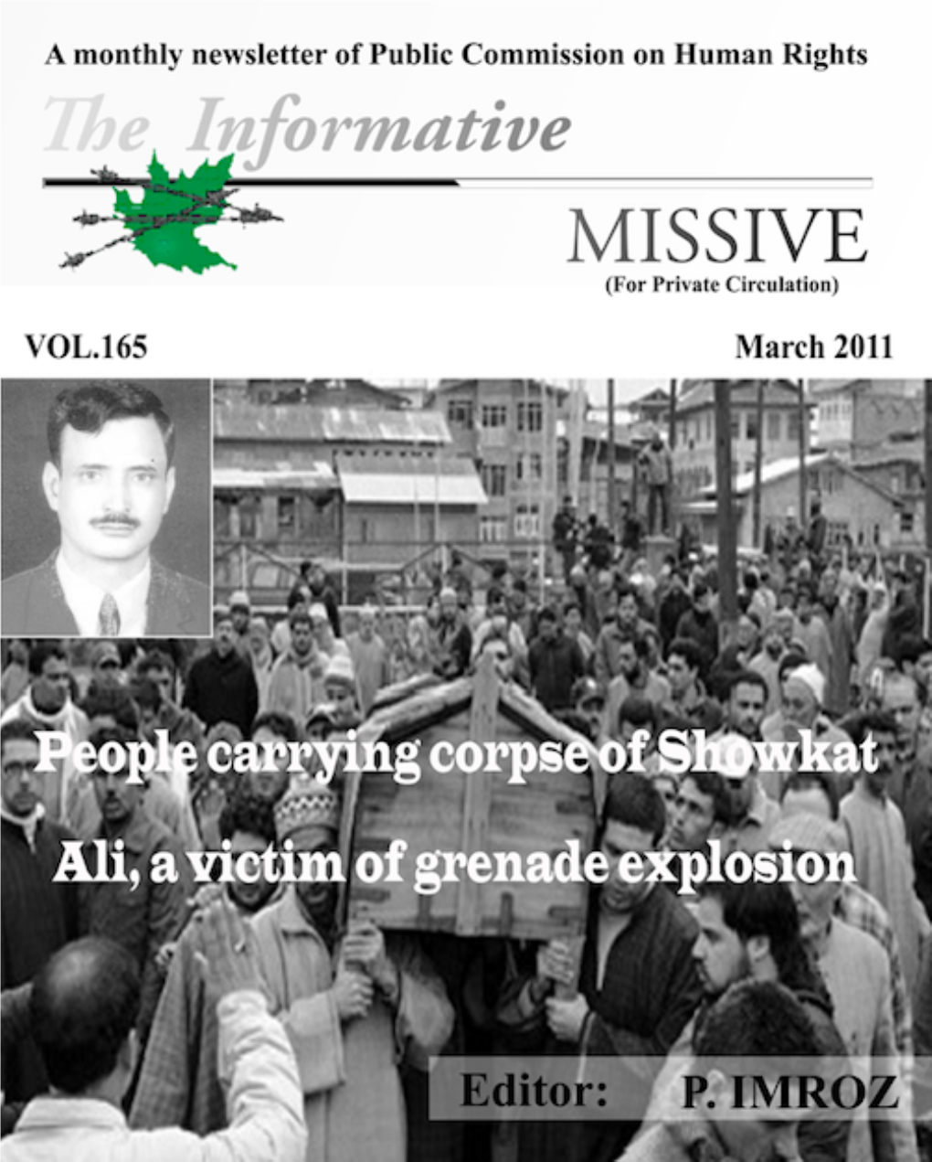 To Download March 2011 Missive