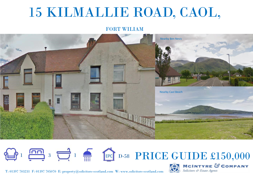 15 Kilmallie Road, Caol