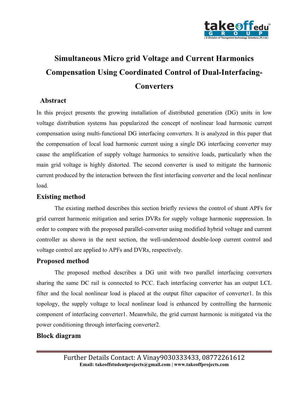 Simultaneous Microgrid Voltage and Current Harmonics Compensation Using Coordinated Control