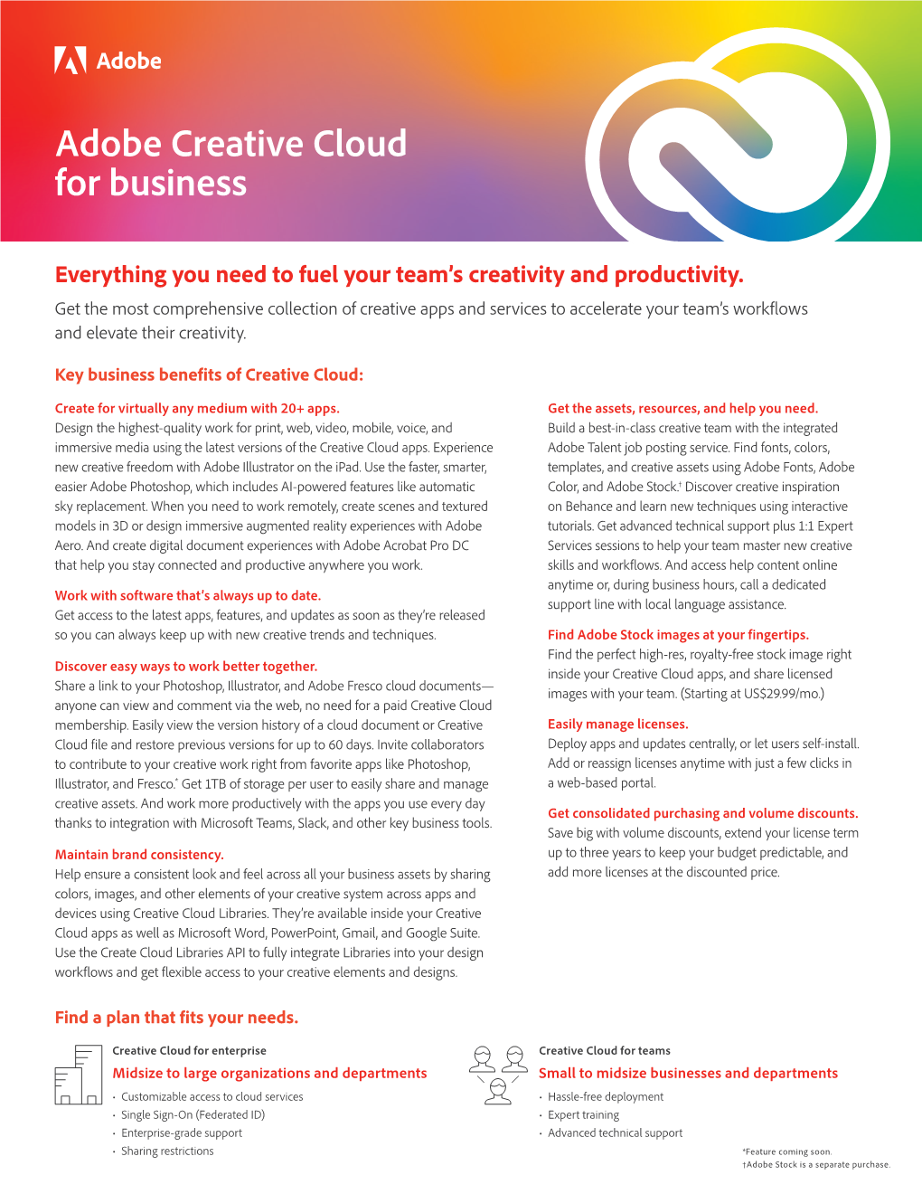 Adobe Creative Cloud for Business