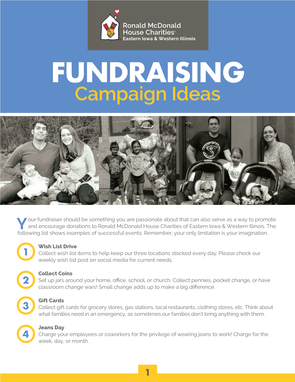 FUNDRAISING Campaign Ideas