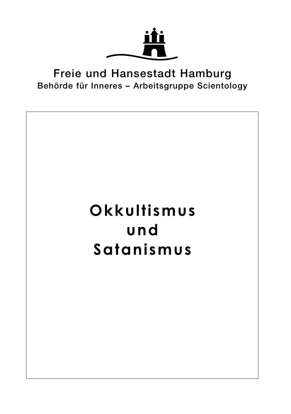 Okkultismus Und Satanismus Ingolf Christiansen · Hartmut Zinser