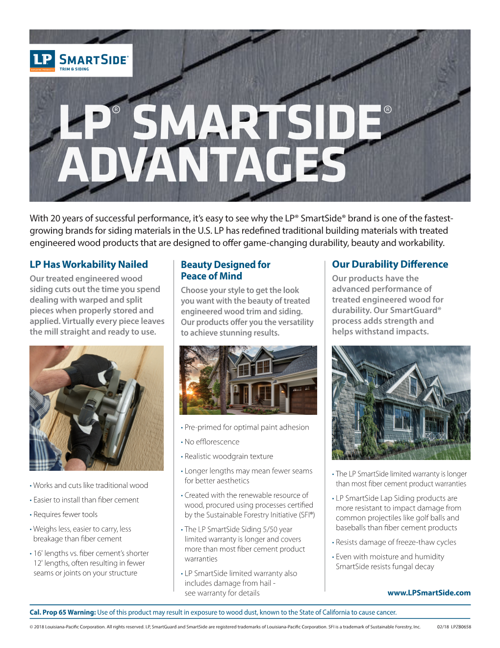 LP Smartside. Watch Extreme Impact Resistance Comparison Tests at Lpsmartside.Com