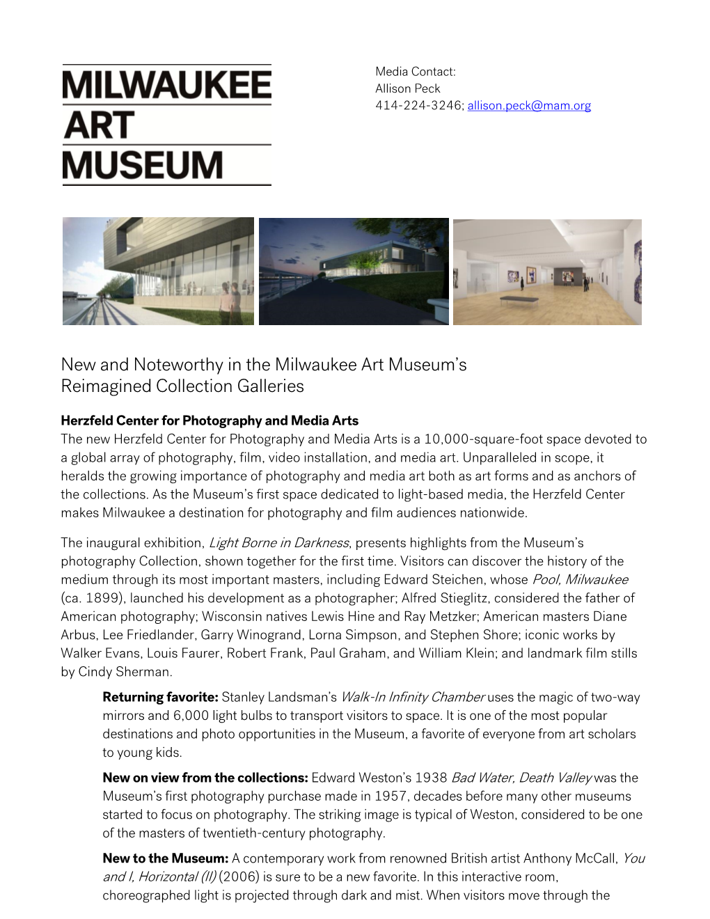 New and Noteworthy in the Milwaukee Art Museum's Reimagined