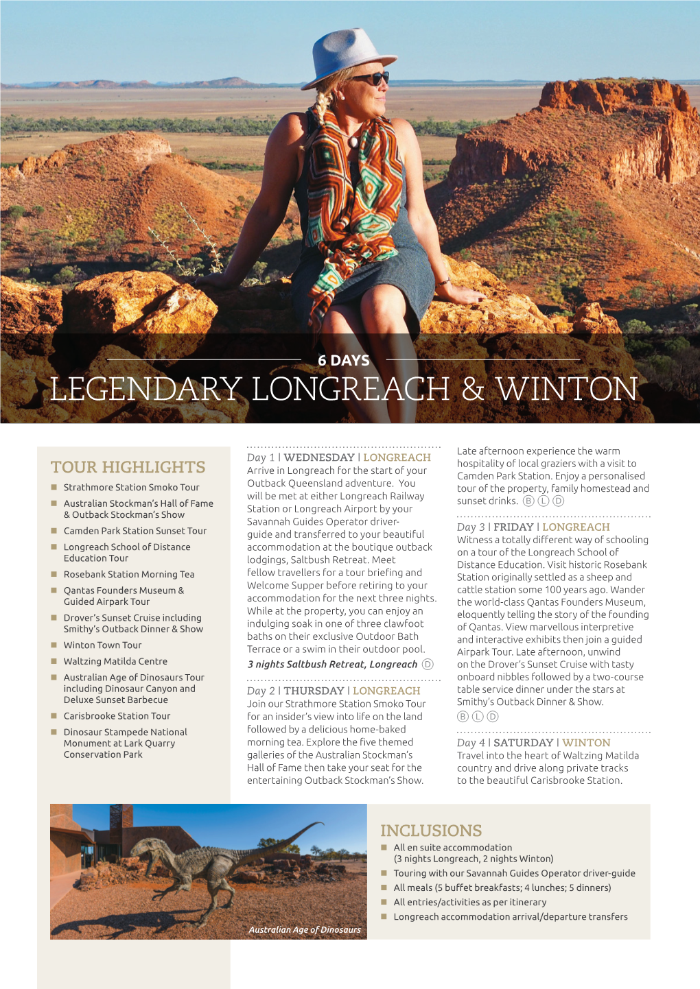 Legendary Longreach & Winton