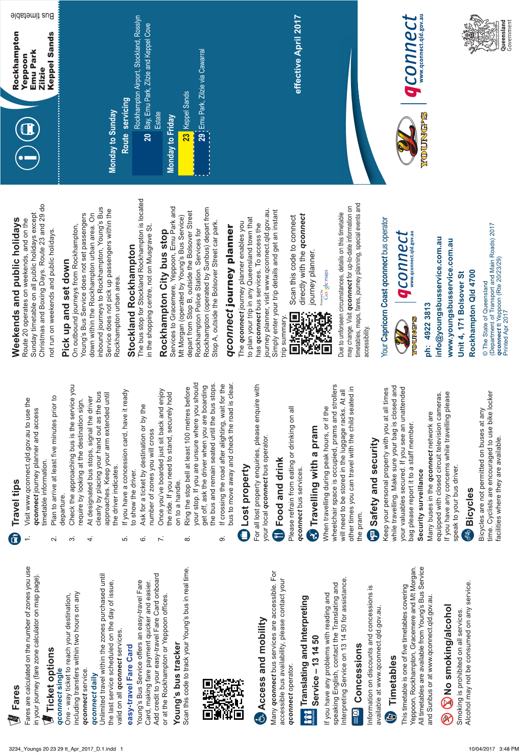 Rockhamtpon Yeppoon Emu Park Zilzie Keppel Island Bus Timetable