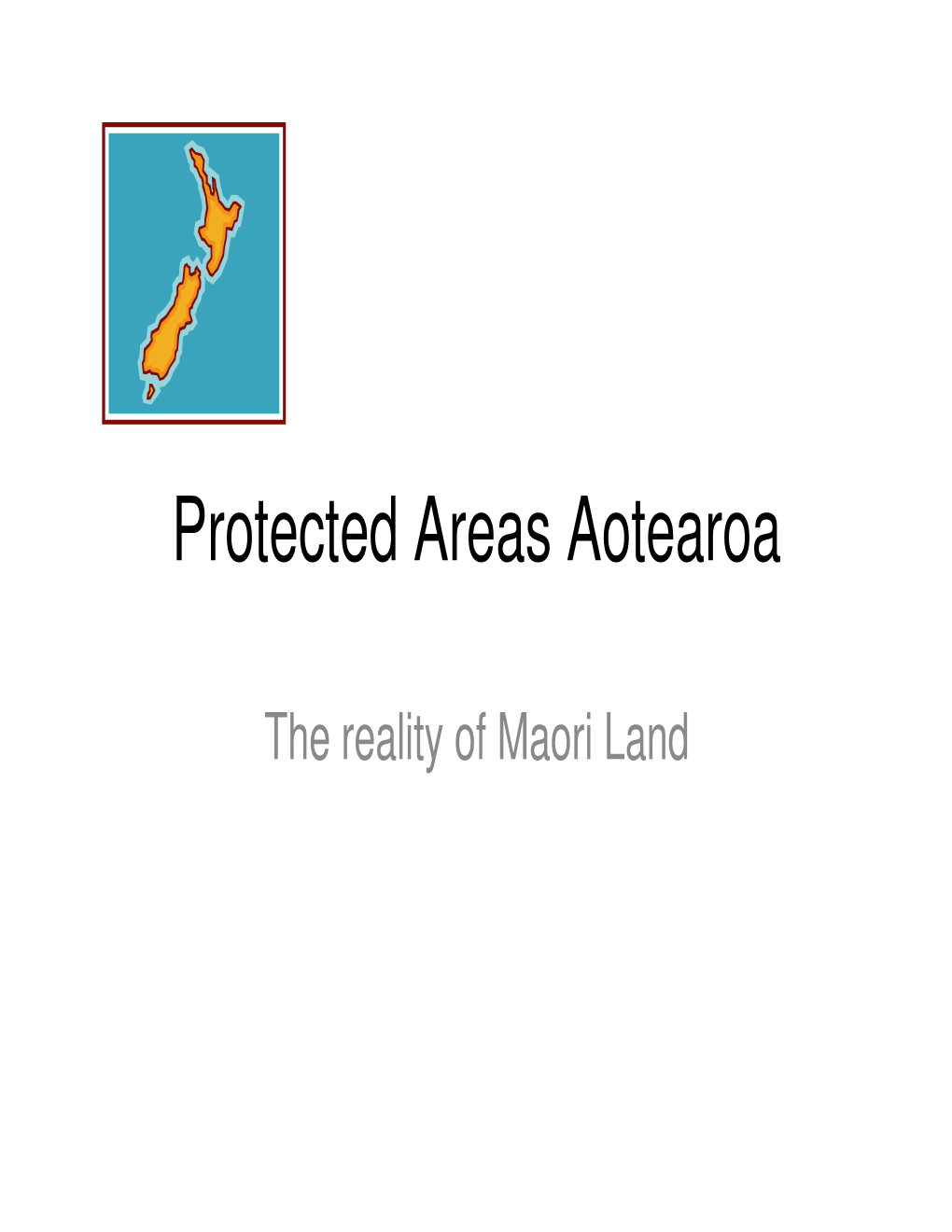 Protected Areas Aotearoa