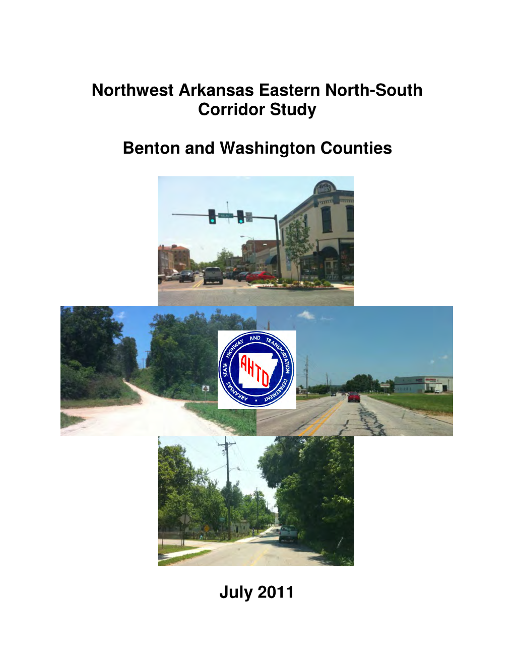 Northwest Arkansas Eastern North-South Corridor Study Benton