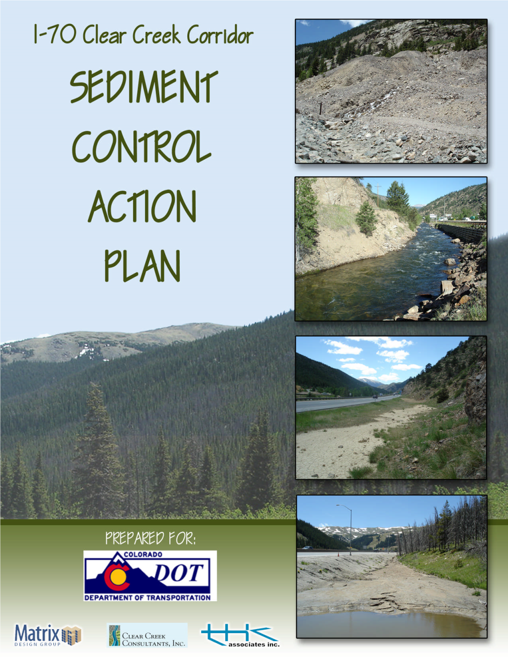 Clear Creek Sediment Control Action Plan (SCAP)
