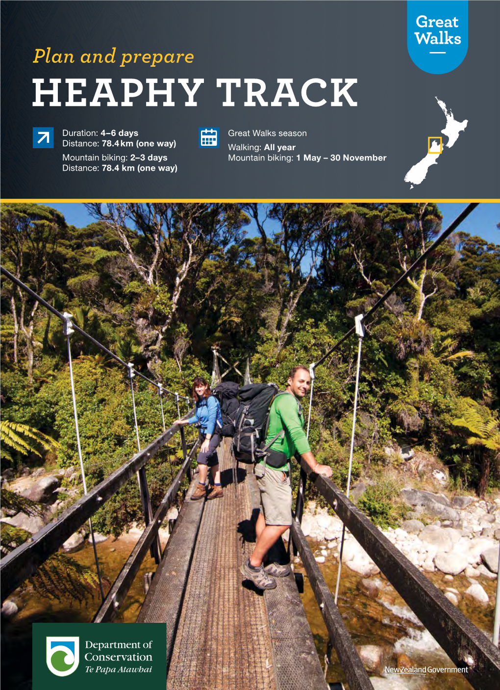 Heaphy Track Brochure