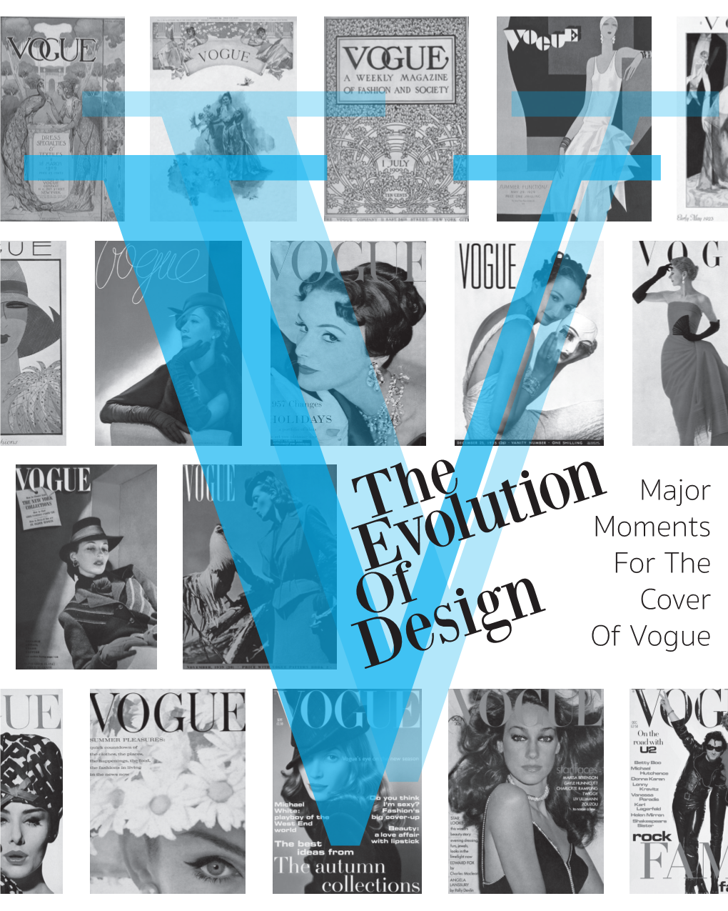 Design of Vogue Ogue, by Its Very Namesake, Must Live up to Hearty Expectations to Stay at the Forefront of Fashion a Round the World for Over a Century