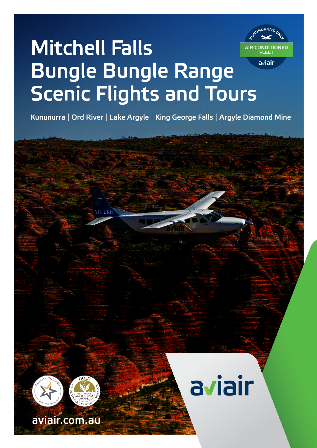 Mitchell Falls Bungle Bungle Range Scenic Flights and Tours
