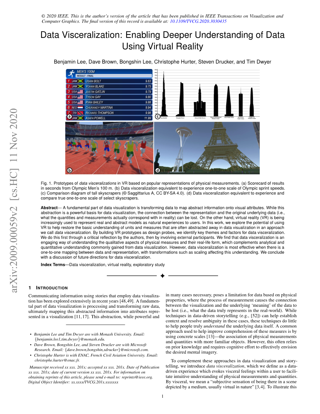 Enabling Deeper Understanding of Data Using Virtual Reality