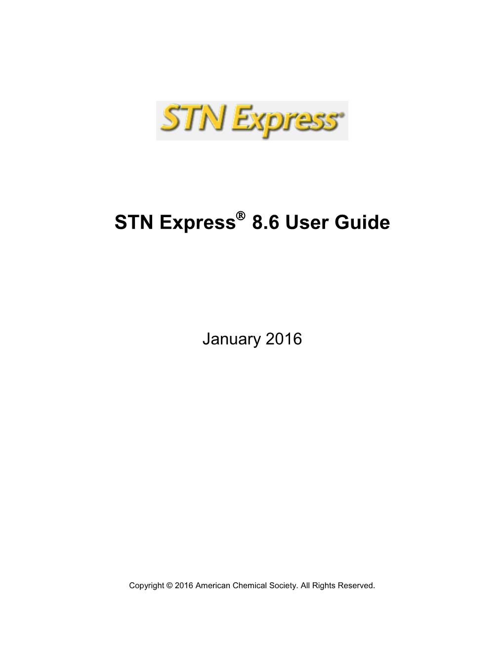 STN Express 8.6 User Guide