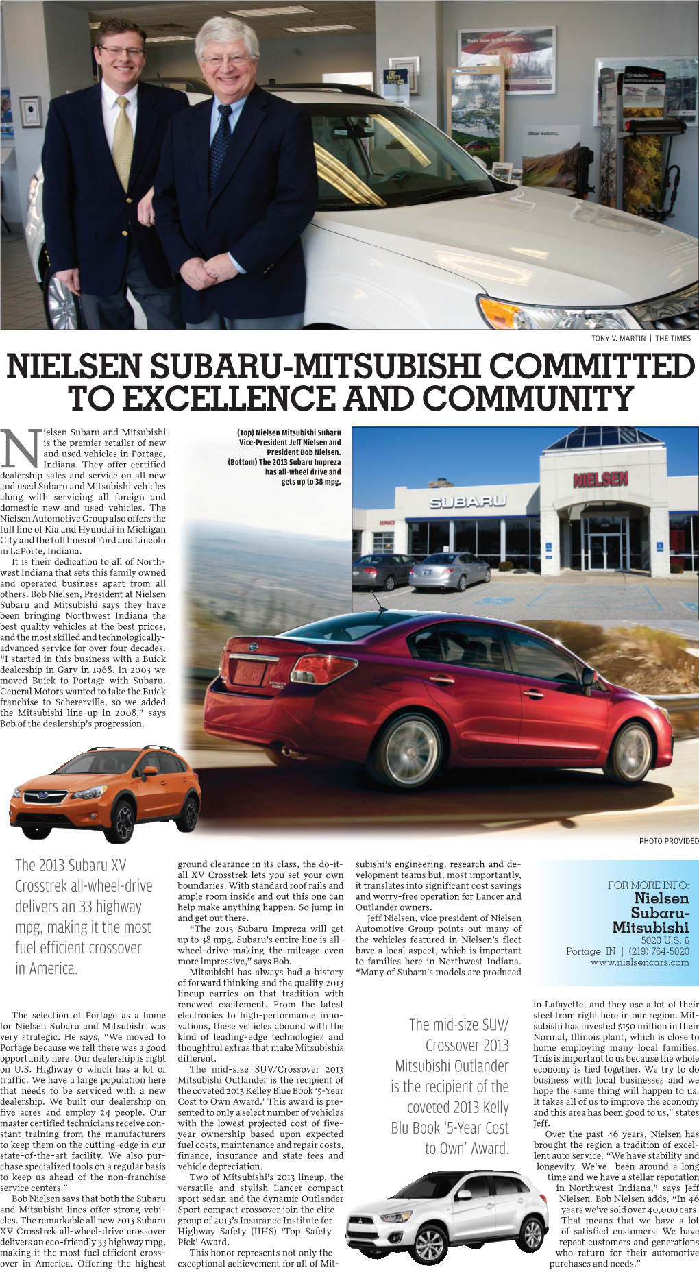 Nielsen Subaru- Mitsubishi