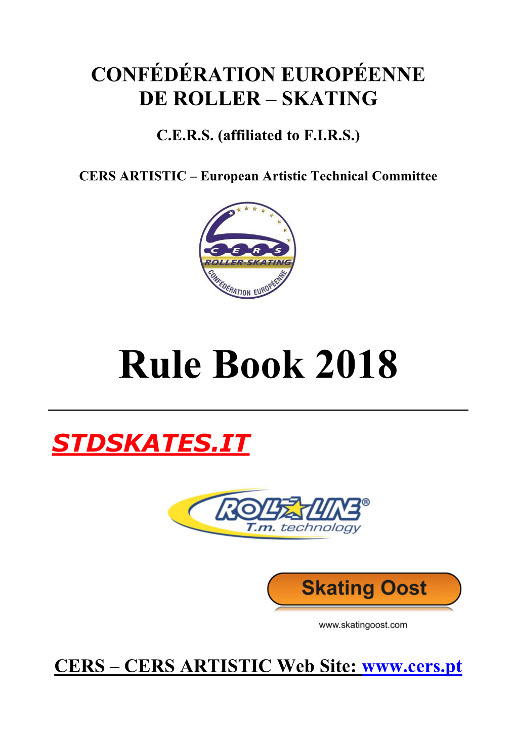 Rule Book 2018