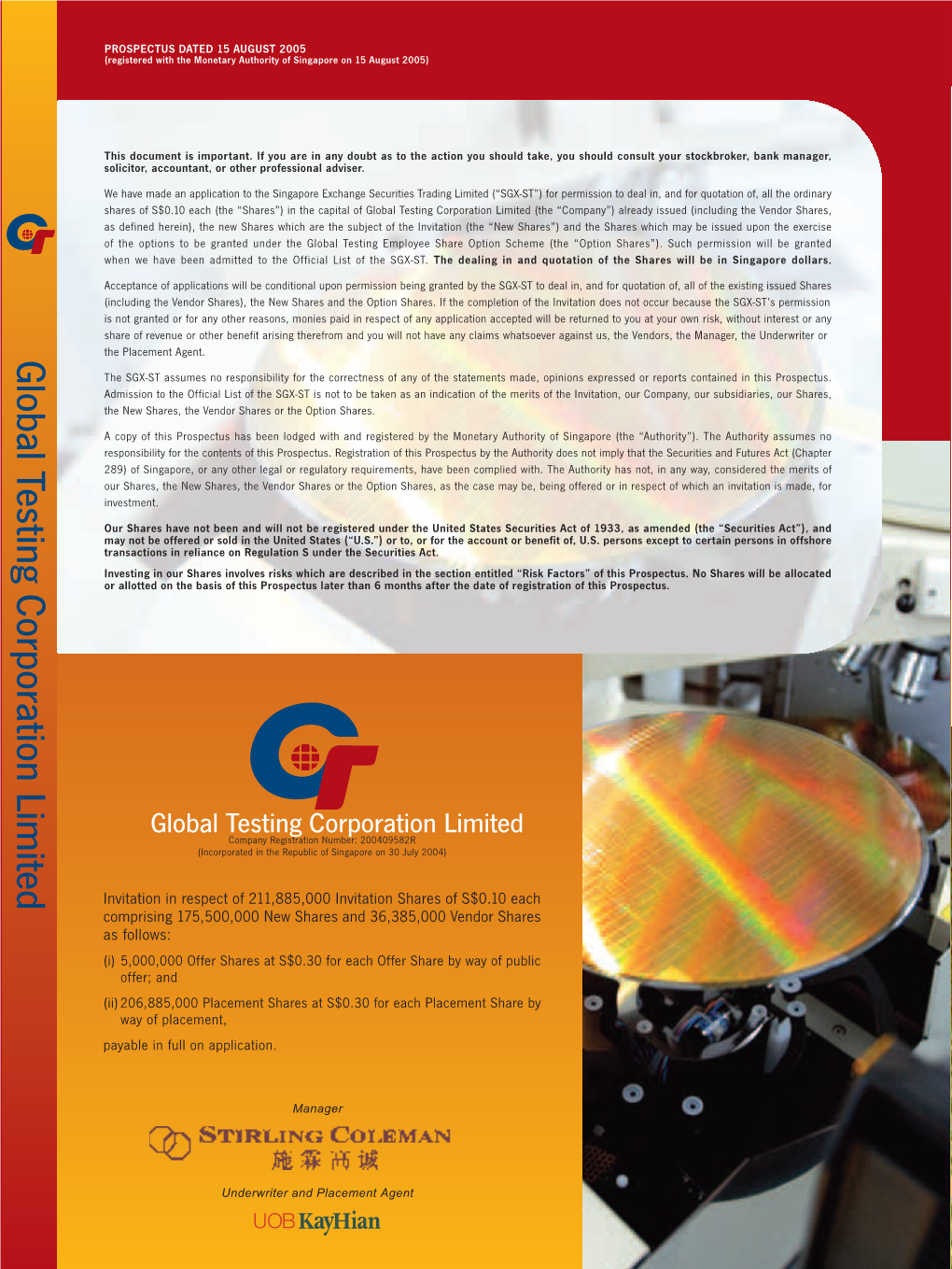 Global Testing Corporation Limited