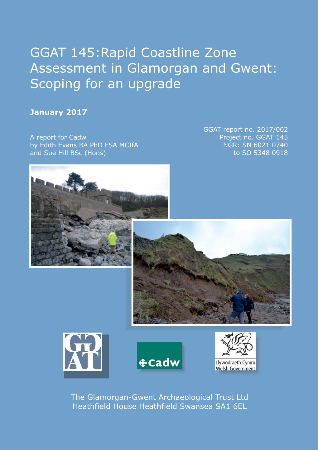 GGAT 145:Rapid Coastline Zone Assessment in Glamorgan and Gwent: Scoping for an Upgrade