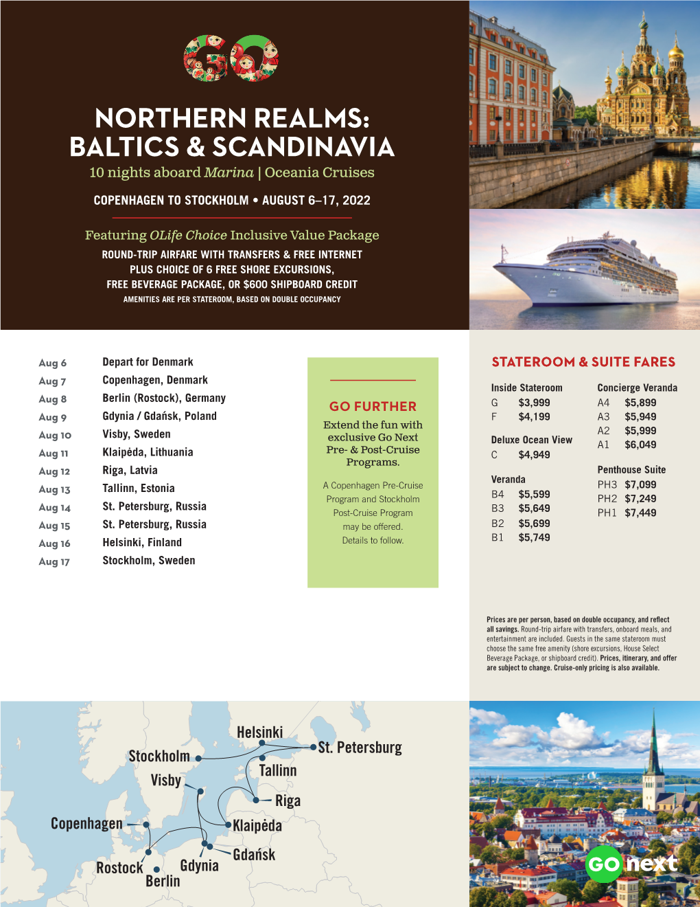 Northern Realms: Baltics & Scandinavia