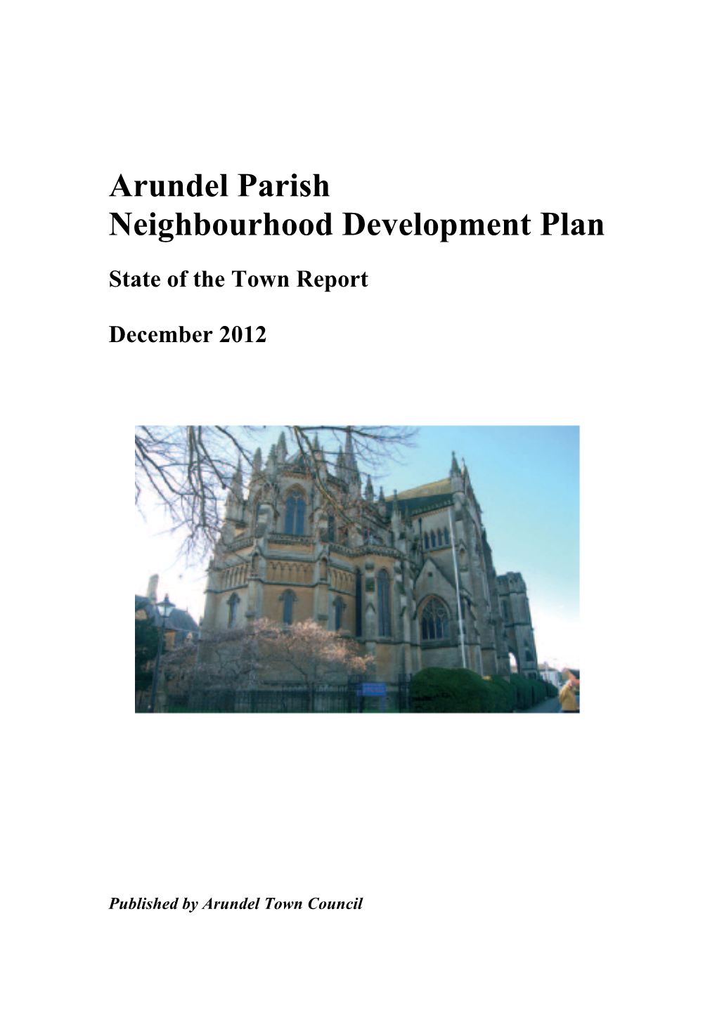 Arundel Parish Neighbourhood Development Plan