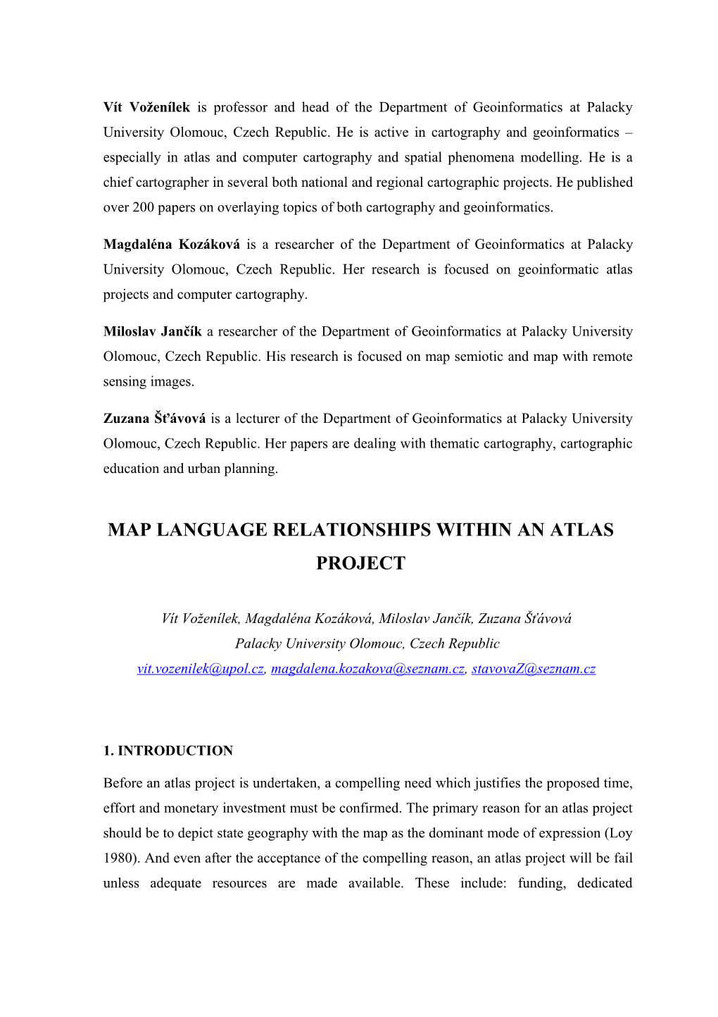 Map Language Relationships Within an Atlas Project