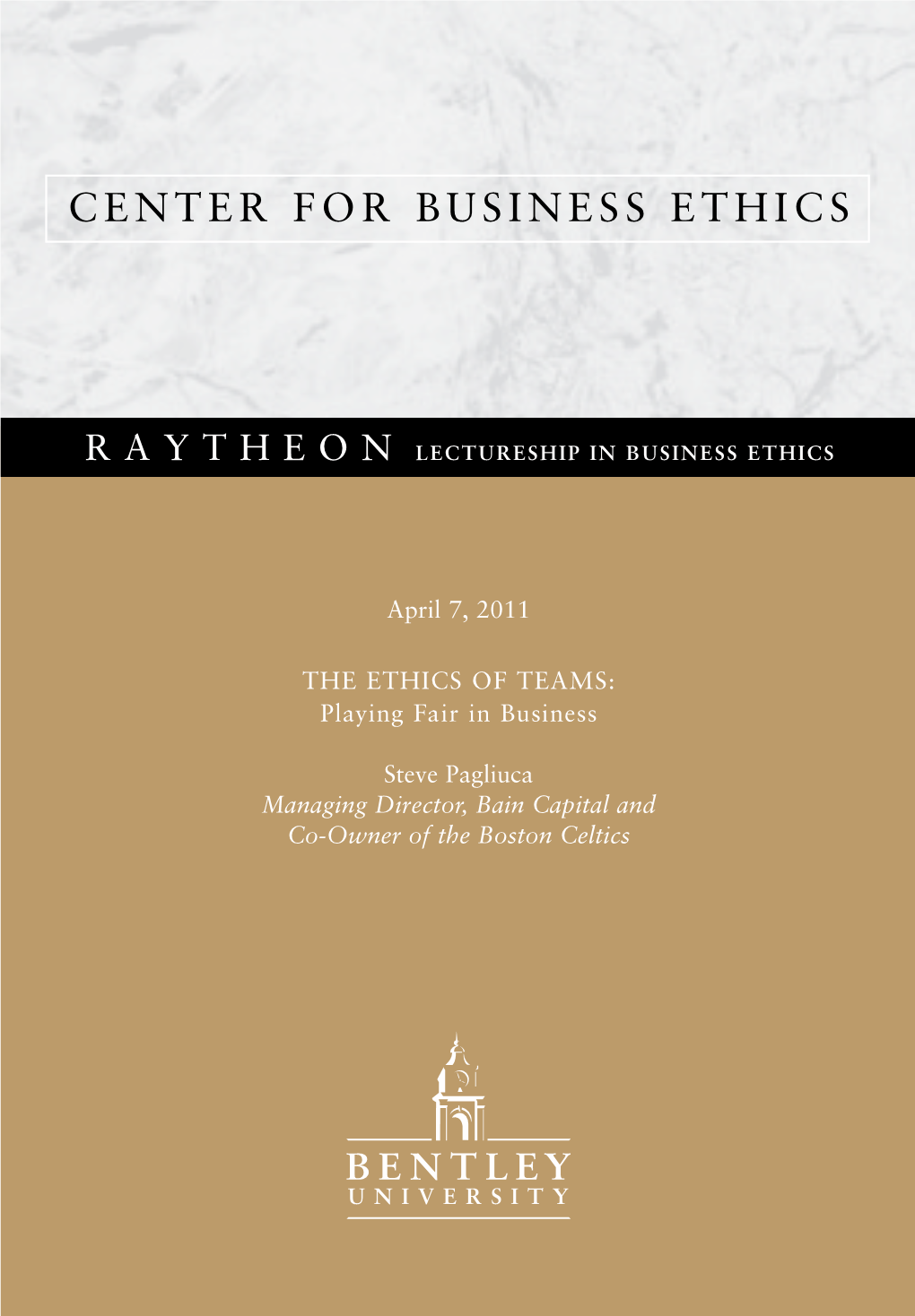 Center for Business Ethics