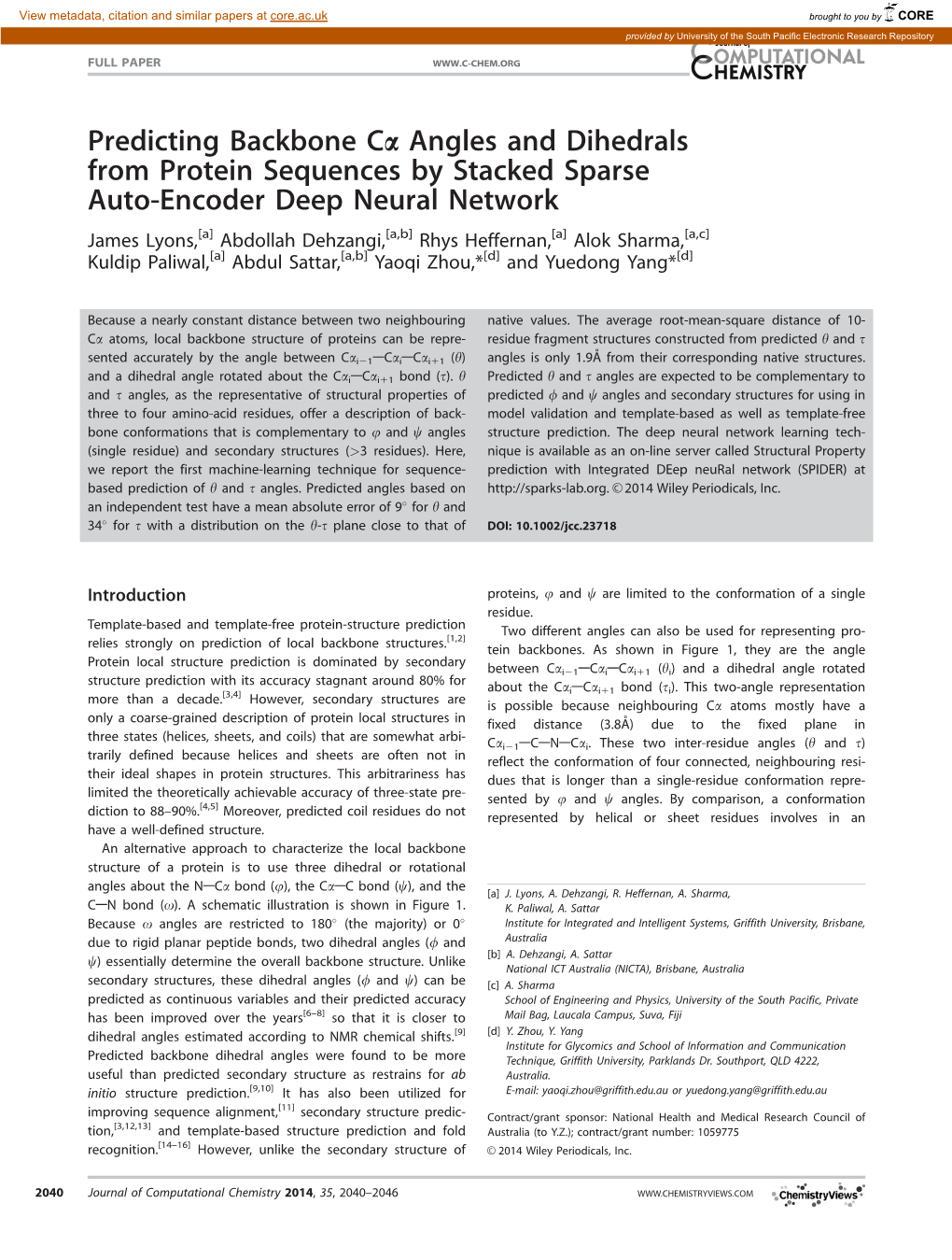 Predicting Backbone C Angles and Dihedrals from Protein Sequences