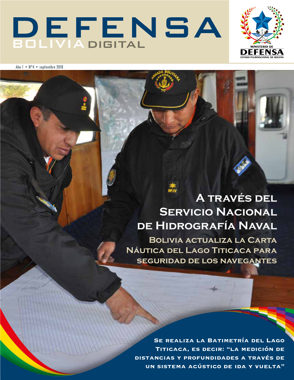 A Través Del Servicio Nacional De Hidrografía Naval Bolivia Actualiza La Carta Náutica Del Lago Titicaca Para Seguridad De Los Navegantes