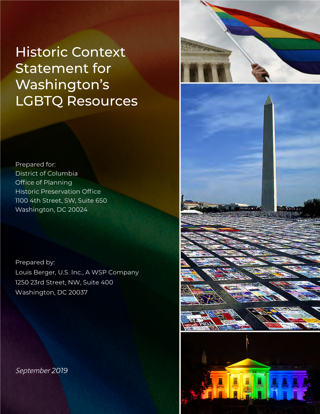 Historic Context Statement for Washington's LGBTQ Resources