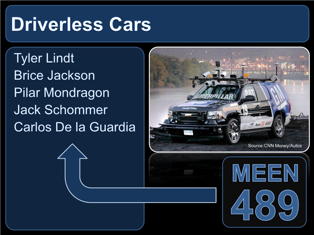 Driverless Cars