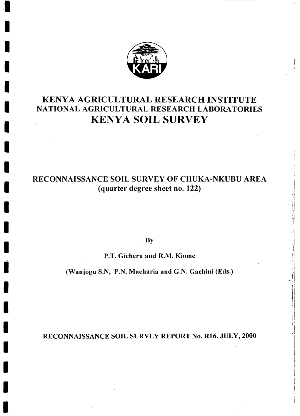 Kenya Soil Survey