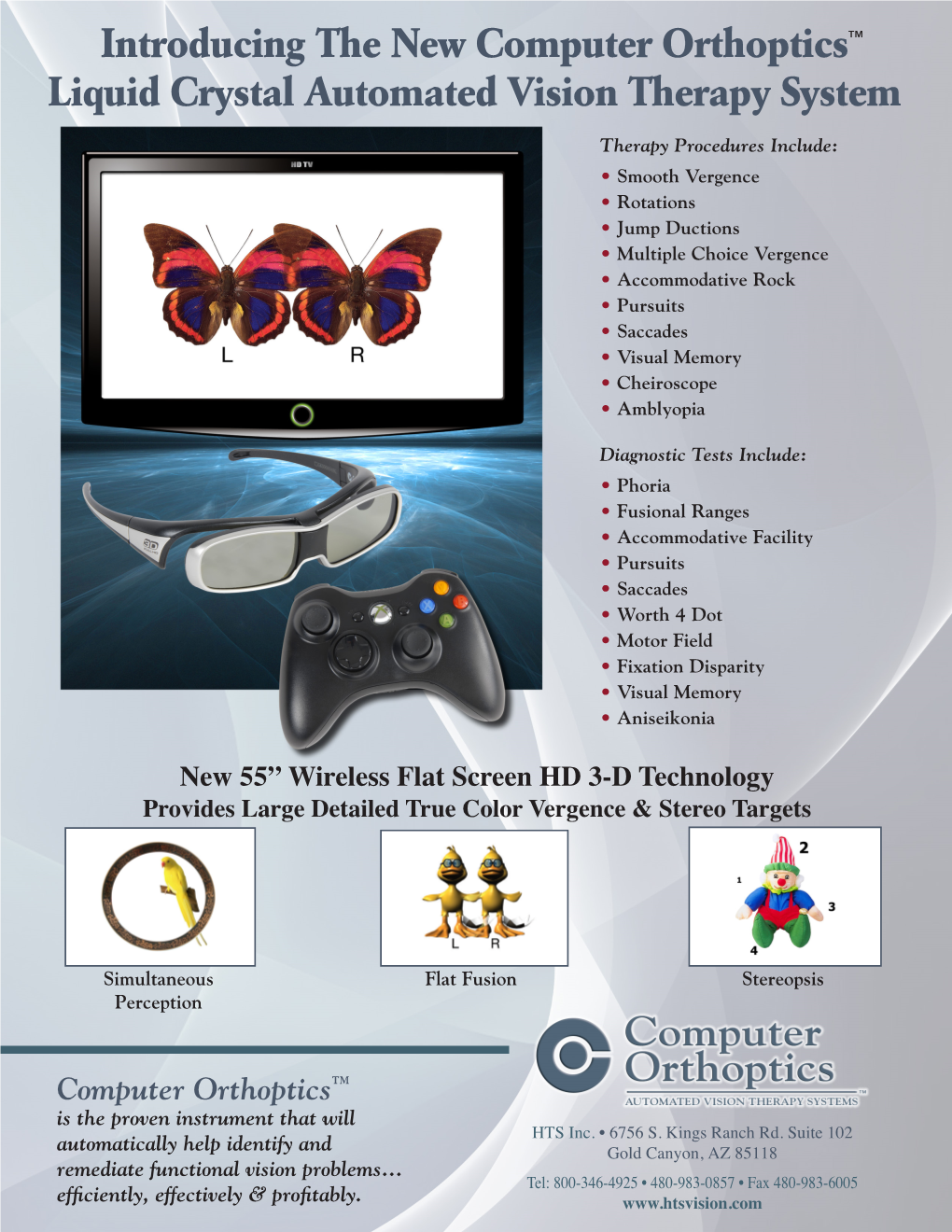 Introducing the New Computer Orthoptics Liquid Crystal Automated