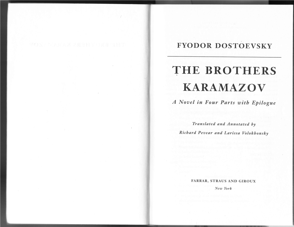 The Brothers Karamazov