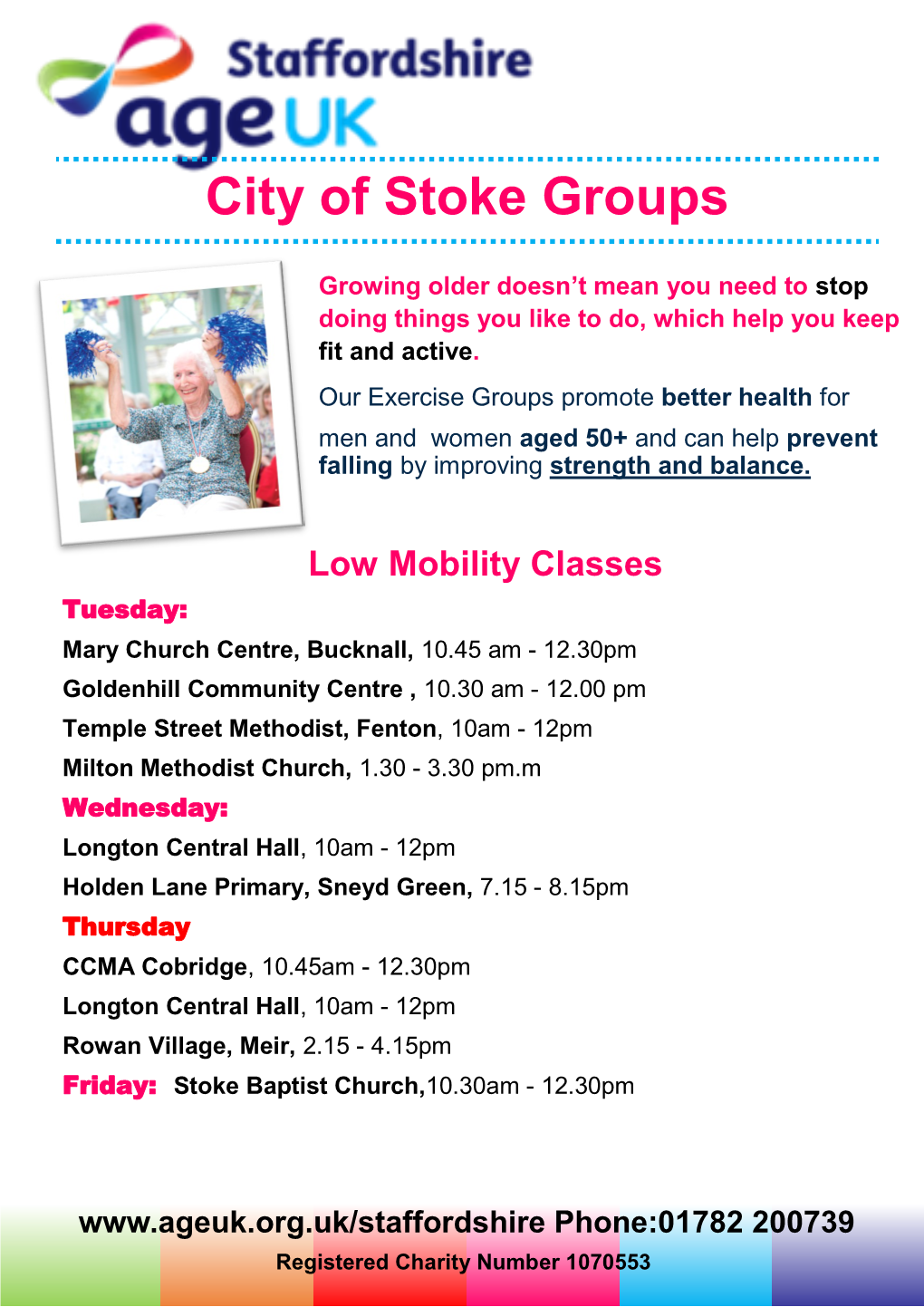 City of Stoke Groups