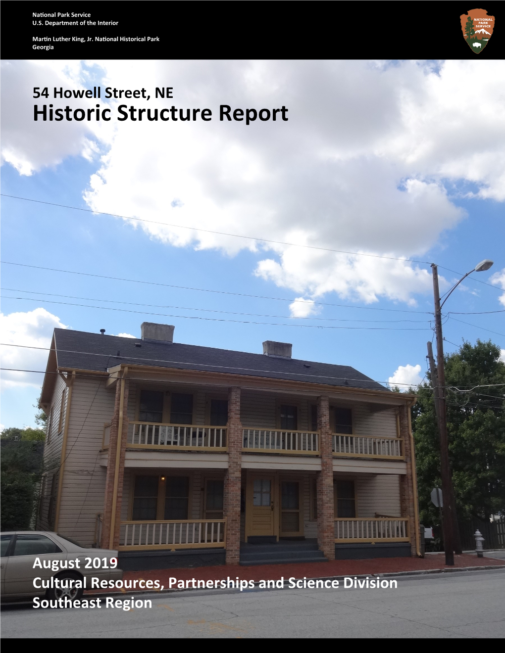 Historic Structure Report: 54 Howell Street, NE