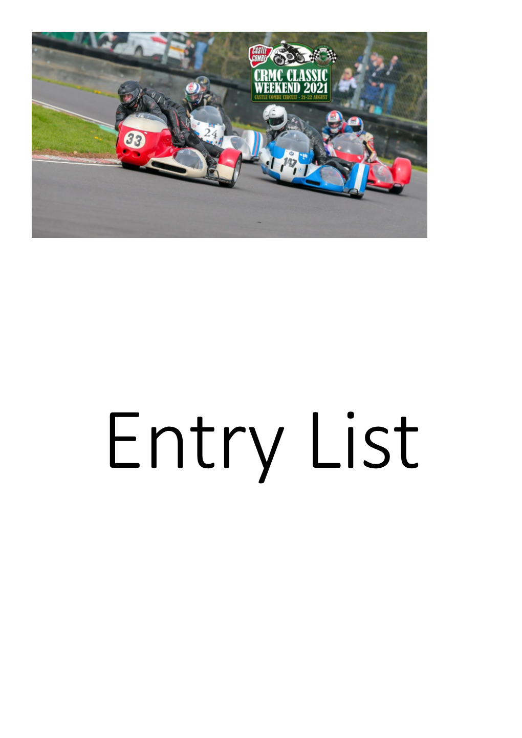 Castle-Combe-Entry-List.Pdf